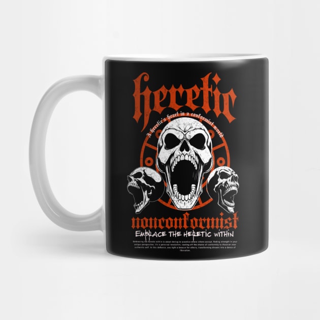 Heretic Skull by Designed By Marty